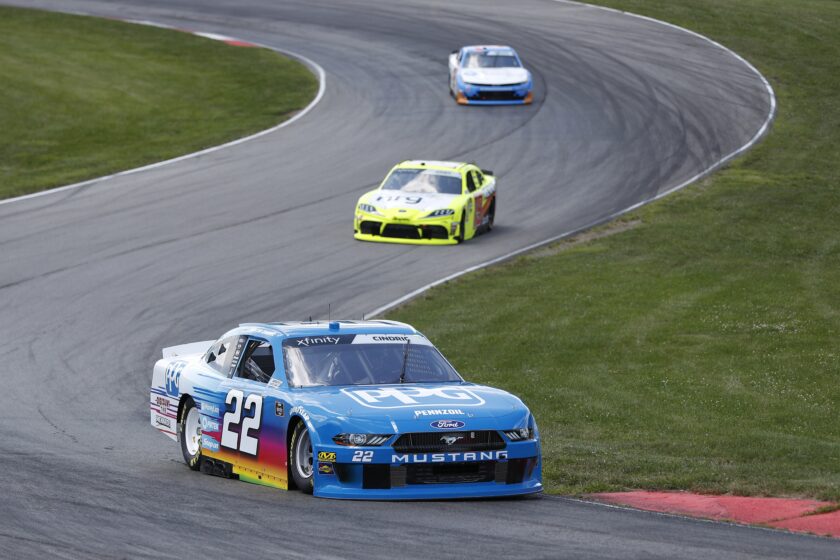 Course car. Austin Cindric NASCAR.